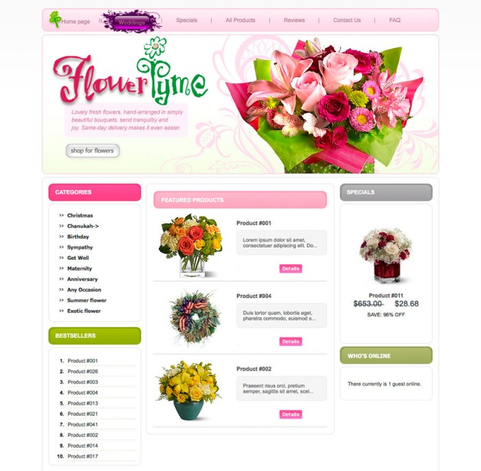 Flowertyme Ashland Oregon